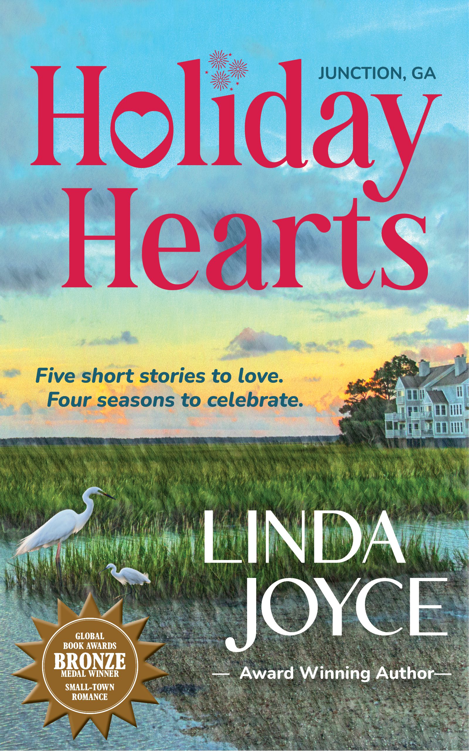 LJoyce_Award_HolidayHeart_EbookCover1600x2560px Bayou Bound - Fleur de Lis Series - Book 2